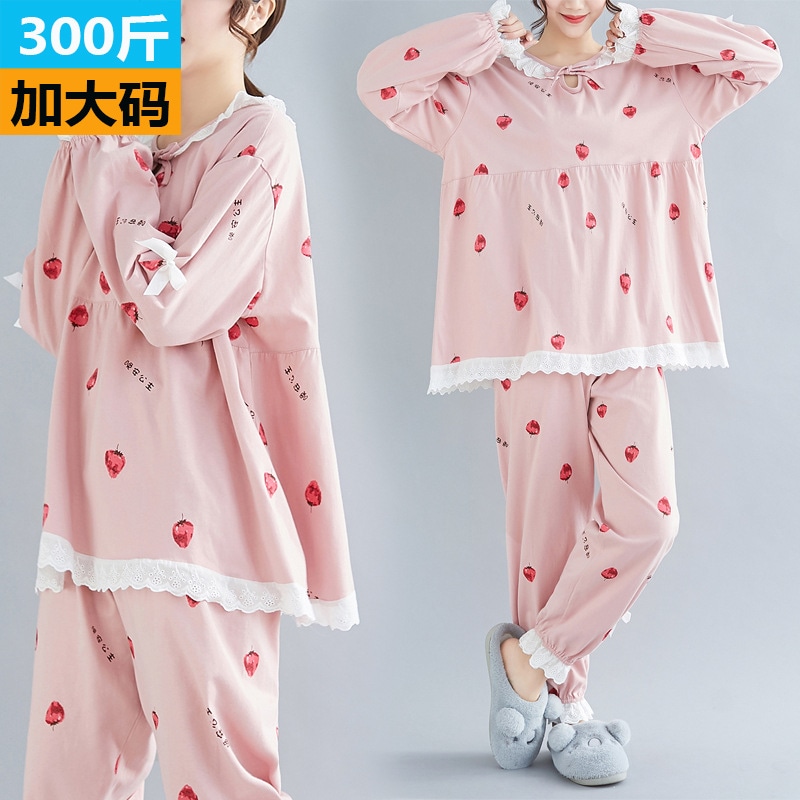 2XL5XL：150KGまで2点セット夏 韓国 パジャマ レディース 妊婦 マタニティ ルームウェア 大きいサイズ6L 5L 4L ゆったり かわいい 上下セット入院出産部屋着寝巻きナイトウェア