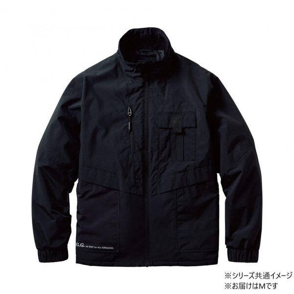 0534-00 防寒ブルゾン(防風.透湿) Mサイズ ブラック(4) G.G.