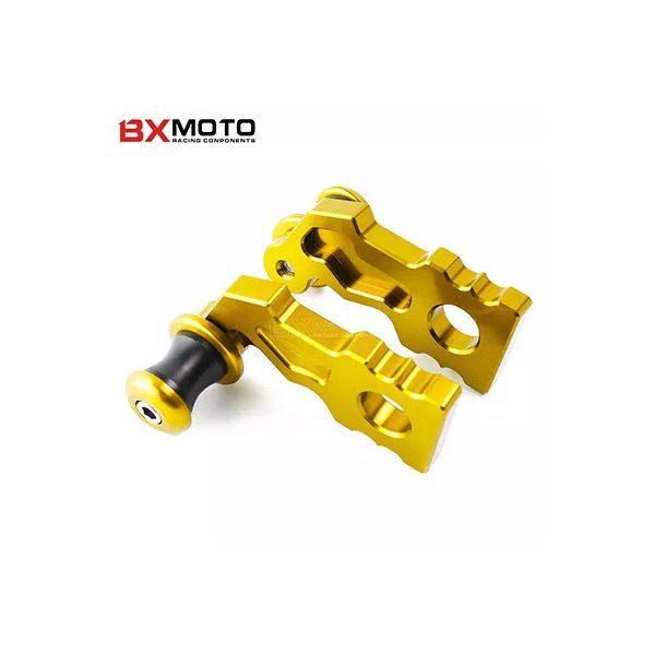 カワサキZ900 z 900 2017 2018 2019フレームスライダーオートバイ リア 車軸スピンドルチェーンアジャスターブロック スプールスライダ