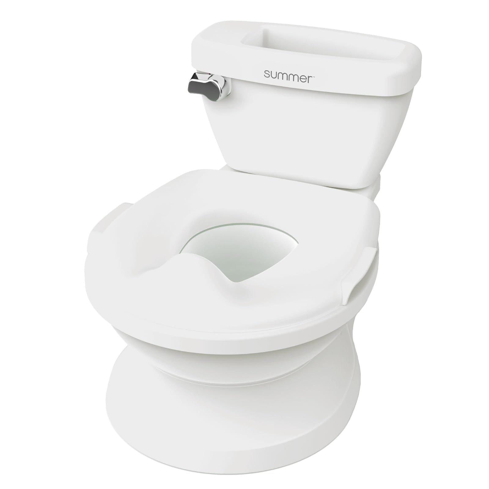 日本育児 おまる マイサイズポッティ2 ホワイト 18ヶ月~23kgまで対象 洋式トイレ型おまる トイトレ トイレトレーナー