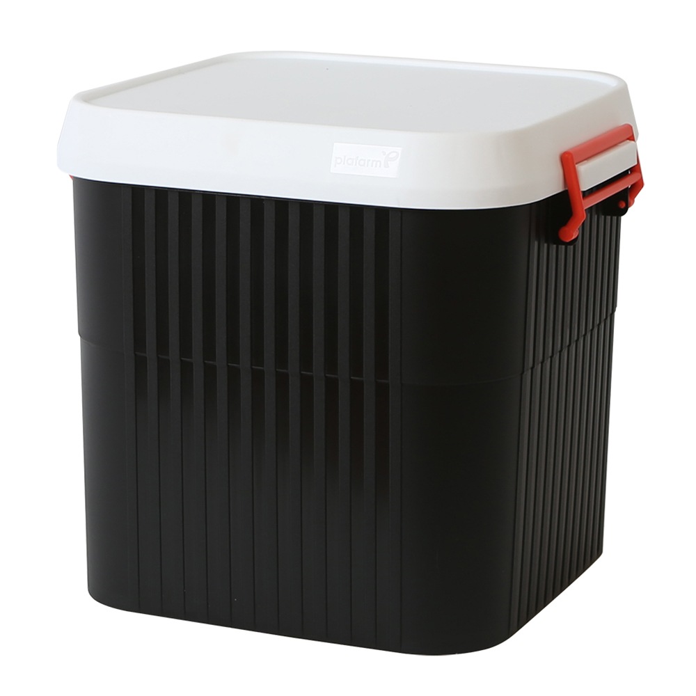 丈夫な収納ボックス レジャースツール兼用 荷重テスト 100kg 多目的収納ボックス 2P SET