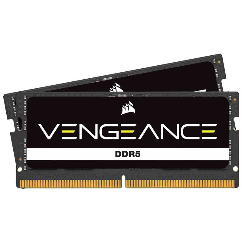 コルセア　CORSAIR　増設用メモリ VENGEANCE SODIMM[SO-DIMM DDR5 /16GB /2枚]　CMSX32GX5M2A4800C40