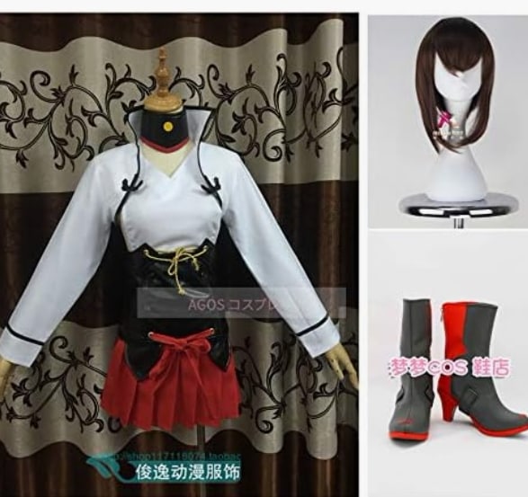 ウィッグ靴付き艦隊これくしょん ～艦これ～ 大鳳 改 コスプレ衣装