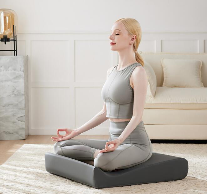 大人気瞑想クッション　牛革　人間工学に基づいたヨガクッション　ヨガクッションプロー瞑想畳　瞑想クッション　瞑想座布団 気分を癒しリラックスストレス解消 体と心を安定させ姿勢を矯正します