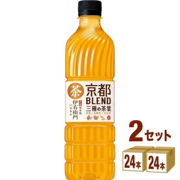 サントリー 伊右衛門 京都ブレンド 600ml 2ケース (48本)