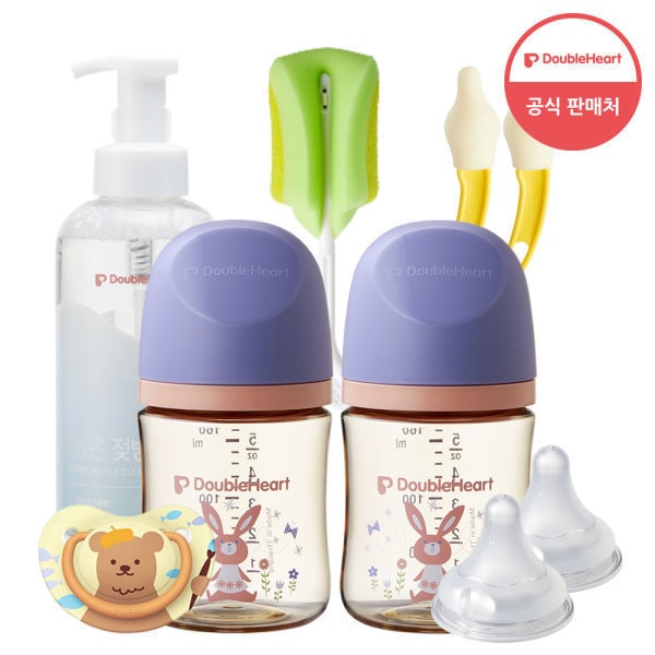 初めての出産 必須 哺乳瓶 おしゃぶり育児パッケージ（0~3ヶ月 ディアフレンズライン）
