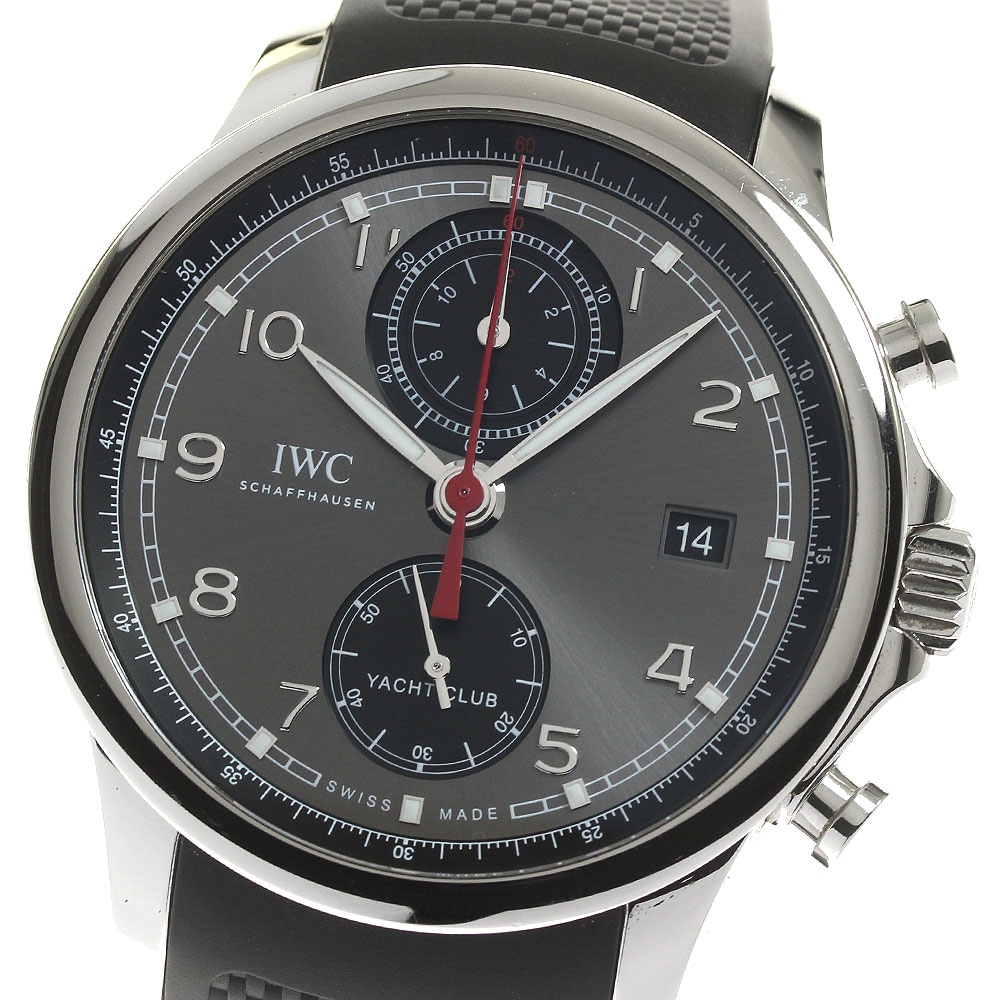 IWC IWC SCHAFFHAUSEN IW390503 ポルトギーゼ ヨットクラブ クロノグラフ 自動巻き メンズ 良品 _812364【中古】