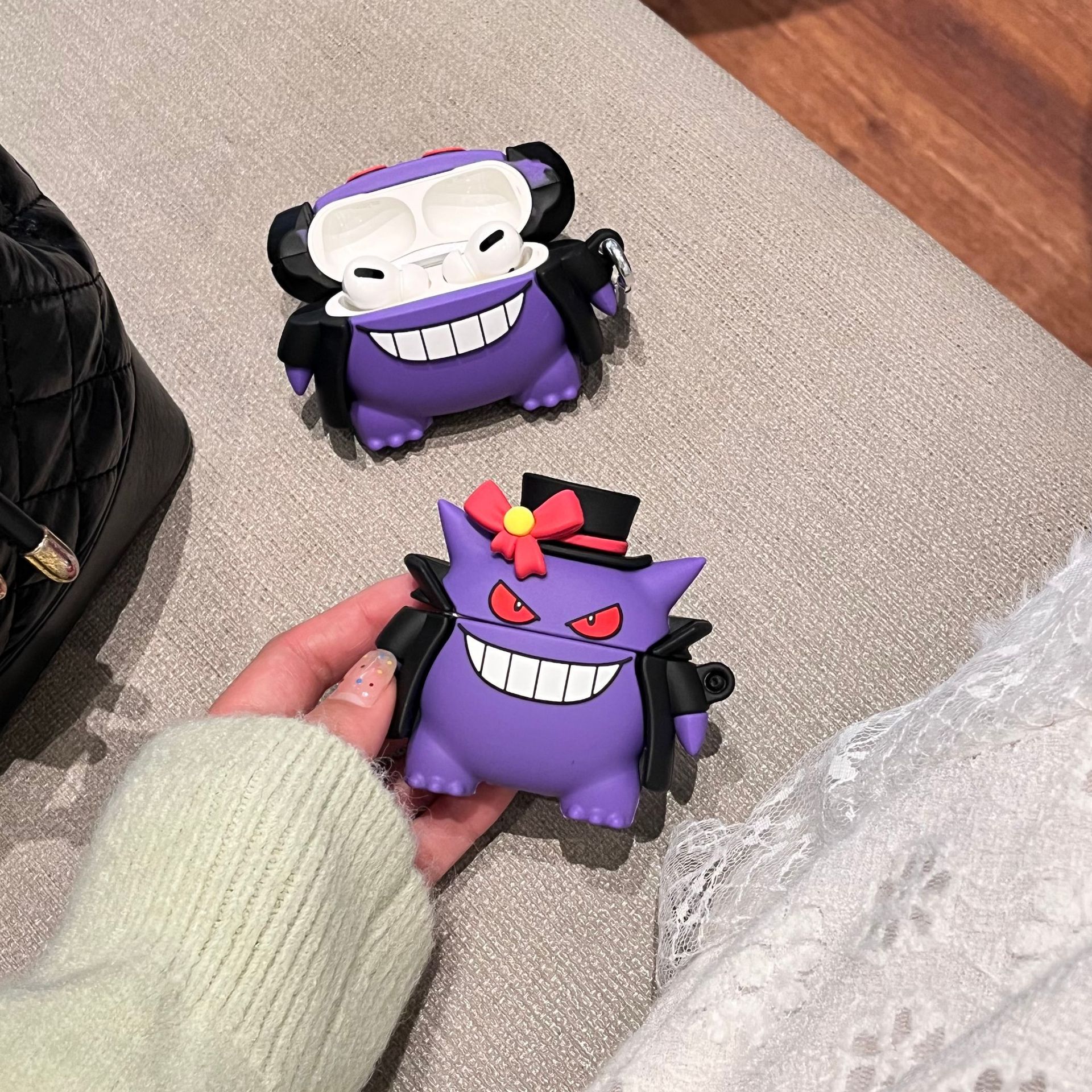 【20点セット】【送料無料】アップルAirpods 4 Bluetoothイヤホン保護カバーPro 123世代カートゥーンソフトケースかわいい