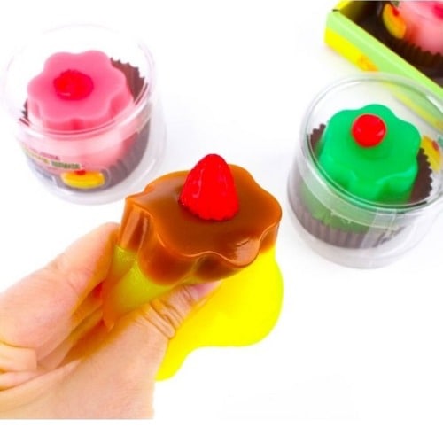 ミニベリーモングルプディング樫×12個面白い触手遊びおもちゃグループ誕生日こどもの日