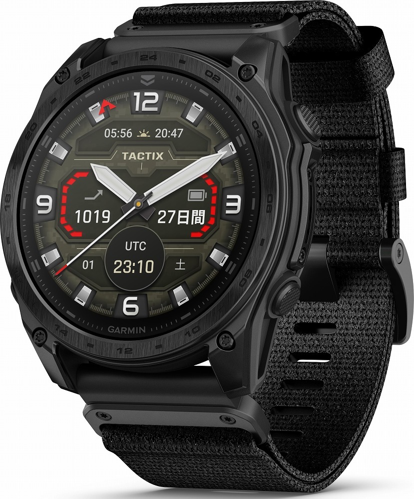ガーミン tactix 8 AMOLED 51mm【Suica対応】　スマートウォッチ 010-03406-12