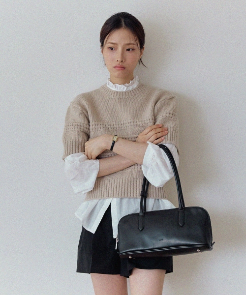 【OVHEE】 Low Shoulder Bag_Black ショルダーバッグ 正規品