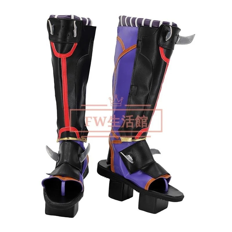 原神 げんしん 荒瀧一斗 コスプレ cos靴 道具小物 ブーツ 仮装 変装 コスチューム