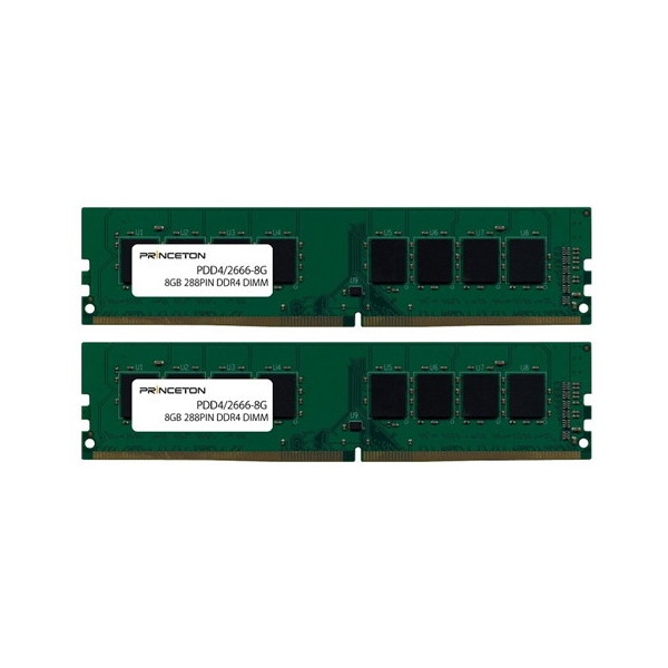 PDD4/2666-8GX2 288pin DDR4 DIMM [デスクトップ用メモリ(8GB2枚組)]