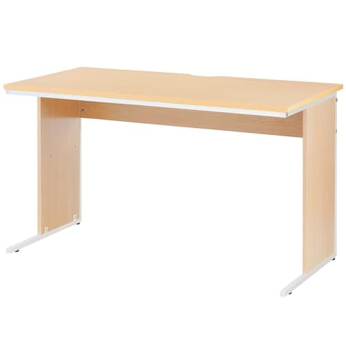 オフィスコム オフィスデスク パソコンデスク 事務机 平机 幅1200奥行600高さ700mm ナチュラル Z-LWD-1260-NW3