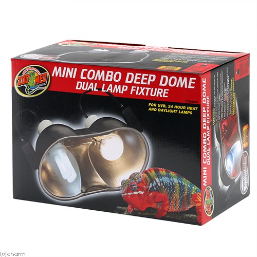 ＺＯＯＭＥＤ　ランプソケット　ダブルドーム型　ミニ　爬虫類　ライト　照明　保温球　紫外線灯　ＵＶ球　ＣＲＣ17―41―40―00―00