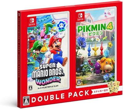 他サイト： 『スーパーマリオブラザーズ ワンダーピクミン4』ダブルパック/Switchの商品画像