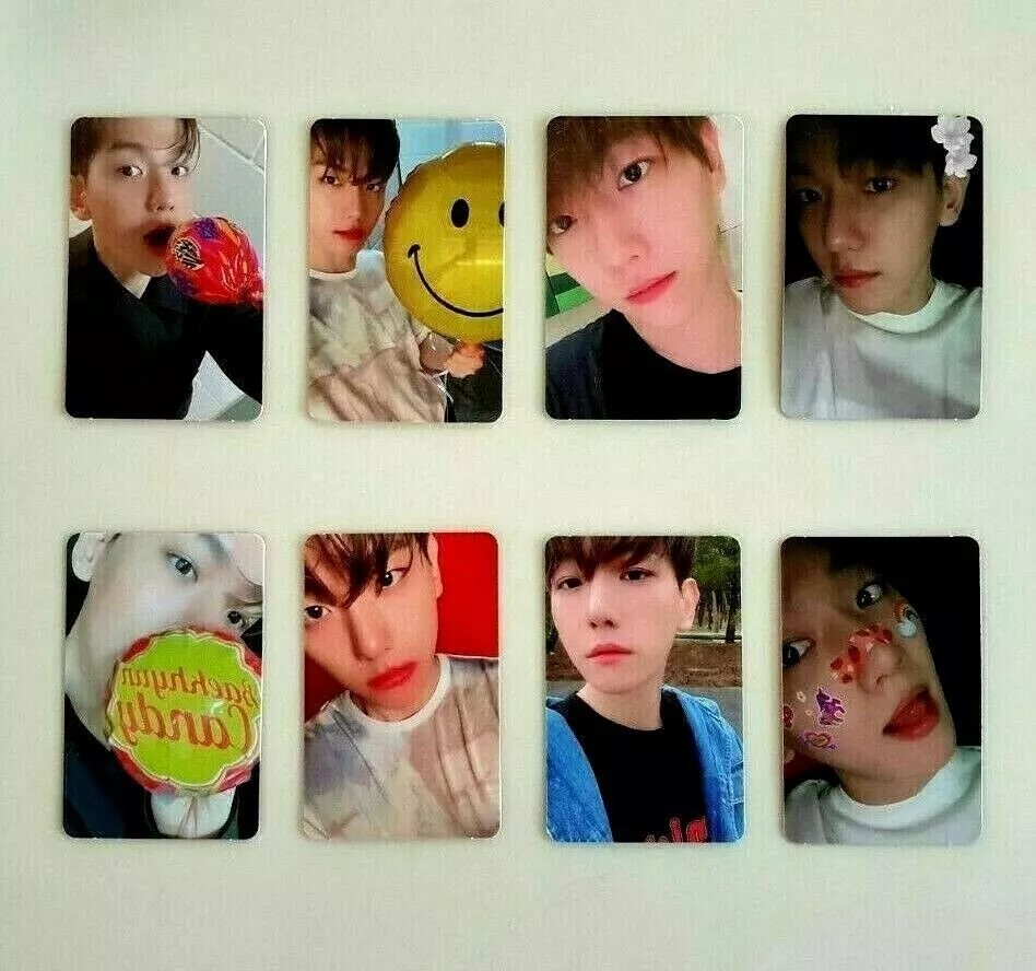 EXO Baekhyun 2nd Mini Album Delight Official Photocard Photo Card SET (8pcs)