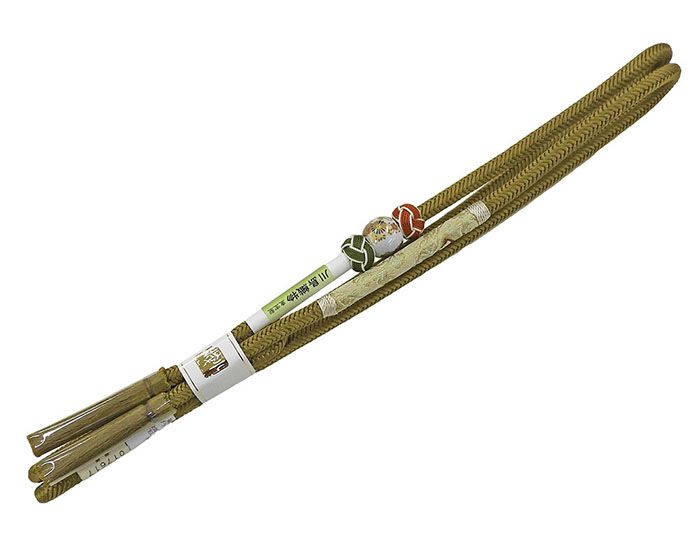 帯締め 正絹 川島織物 小田巻 とんぼ玉 重宝裂 箱入り 新品 和装小物 n4328