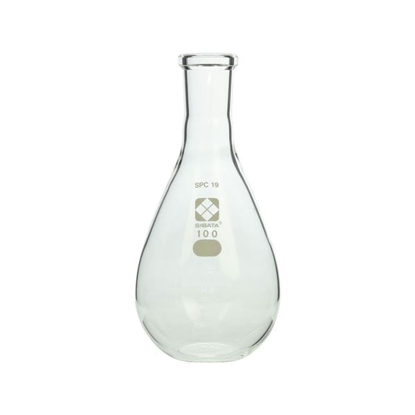 SPC平底なす形フラスコ 100mL (035120-19100)
