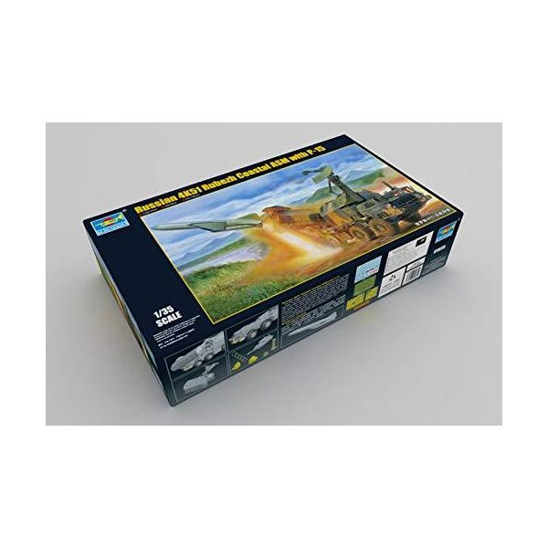 Trumpeter 01035Model Kit Russian 4K51Rubezh Coastal ASM Withp 15