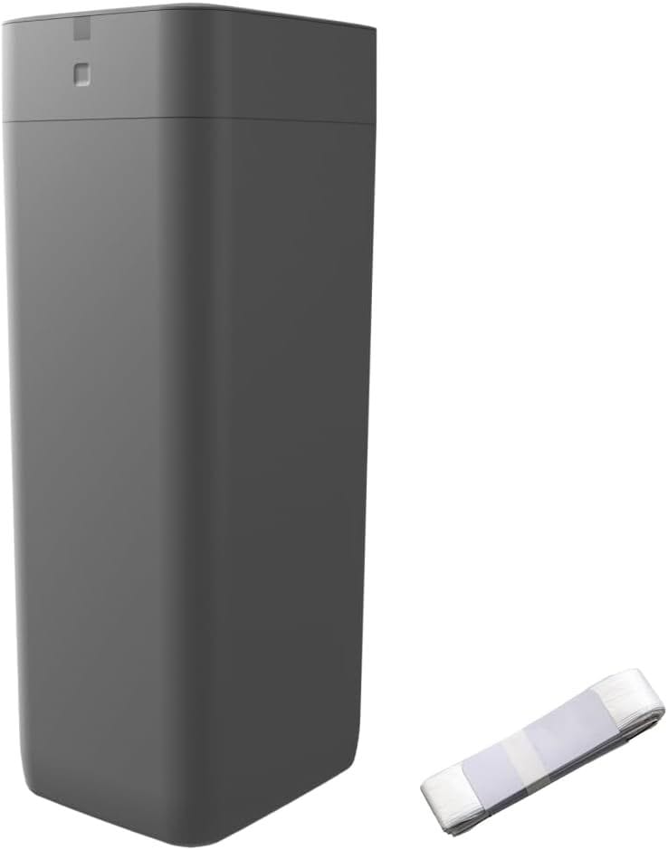 完全自動ゴミ箱 自動密封 自動充填 自動開閉 未来のゴミ箱 ザ パーフェクトボックス ティープロフェッショナル (アッシュグレー 30L)