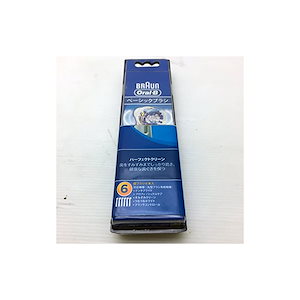 【3日以内発送】ブラウン 電動歯ブラシ用替ブラシ(ベーシックブラシ) 6本入り Oral-B ホワイト EB20-6