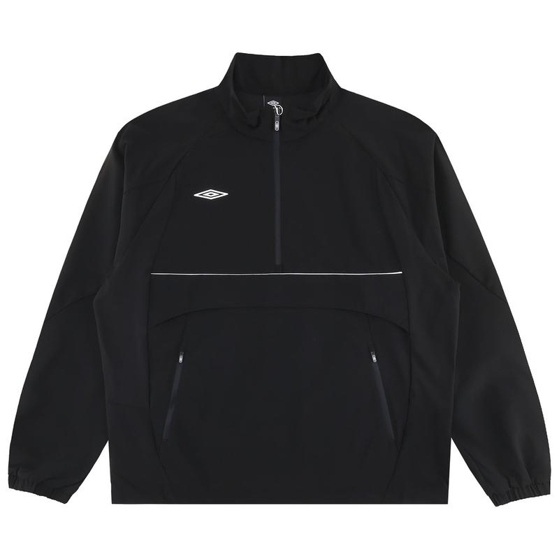 共用オールラウンドストレッチスタンドネックアノラック UR121SWT21 BLK