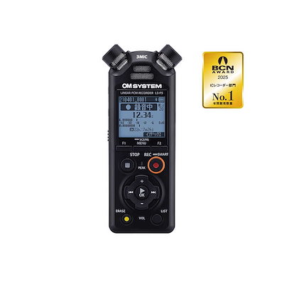 他サイト： OMSYSTEM　リニアPCMレコーダー ブラック [Bluetooth対応 /ハイレゾ対応]　LS-P5の商品画像