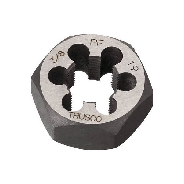 TD6-3/8PF19 六角サラエナットダイス PF3/8-19 メーカー直送