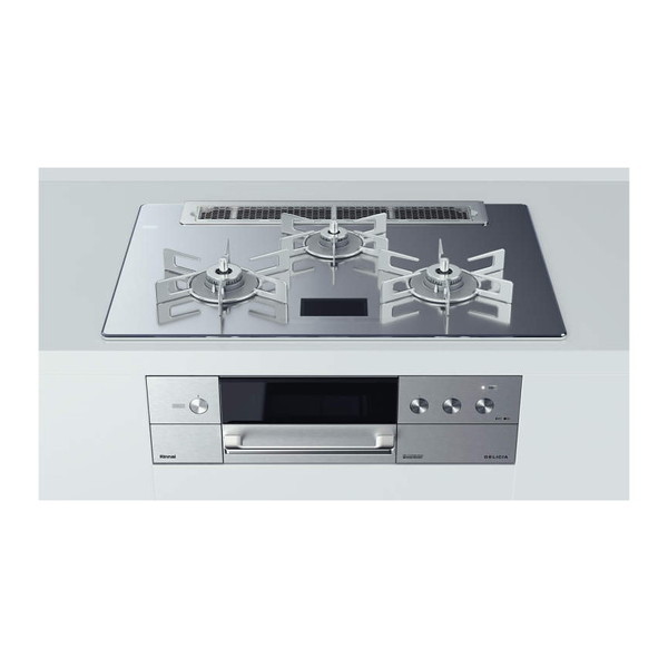 RHS71W31E13VCASTW-LP プラチナミラーD DELICIA [ビルトインガスコンロ (プロパンガス用両側強火力幅75cm)]