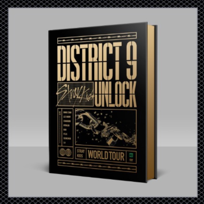 [即日発送！！]STRAYKIDS - WORLD TOUR[District 9 : Unlock in SEOUL] DVD