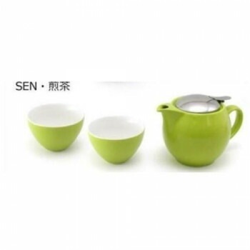 ユニバーサルポット　ギフトセット　（ユニバーサルティーポット3人用+ティーカップワイドx2）　ZG-001　SEN
