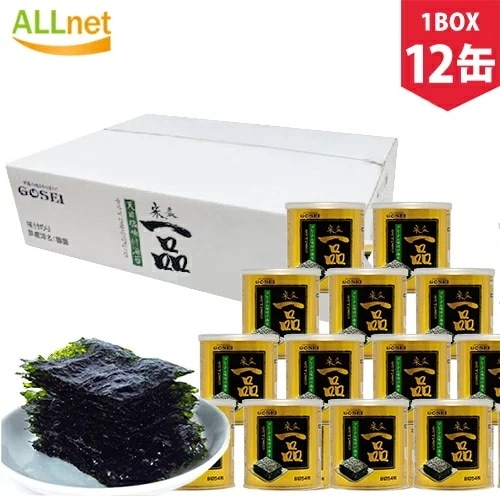 GOSEI 宋家一品のり(缶) 30ｇ(8切54枚板のり 6.75枚分)　12缶セットMEGA 6,106円