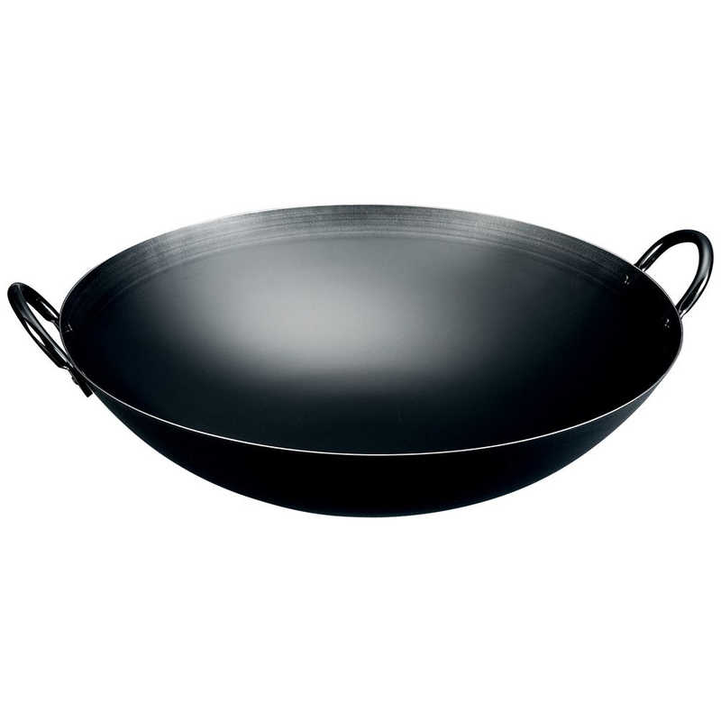 カンダ　神田鉄鍋/鉄プレス両手中華鍋 54cm　001314