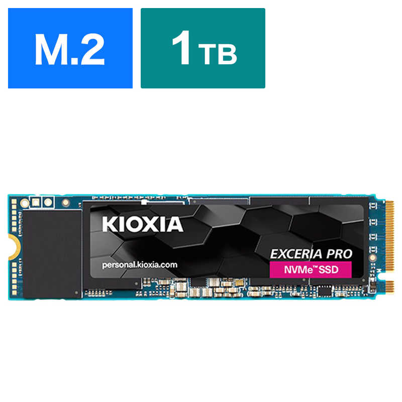 KIOXIA キオクシア　内蔵SSD PCI-Express接続 EXCERIA PRO [1TB /M.2]バルク品　SSD-CK1.0N4P/J