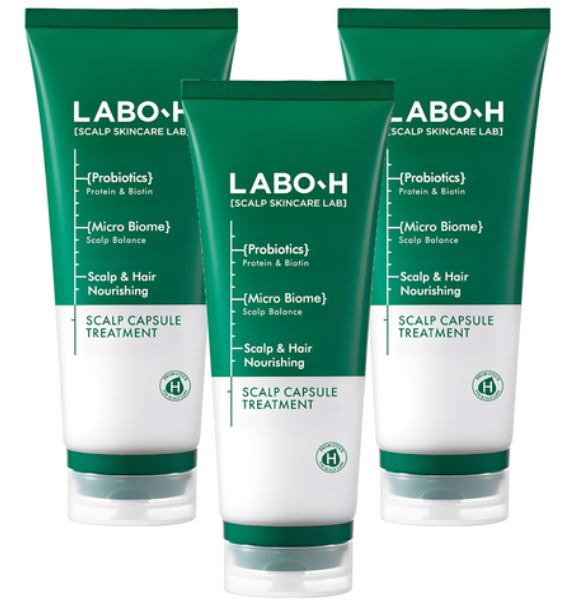 [1+1+1]頭皮強化カプセルトリートメント220ml x 3個 サロン級トリートメント 自然由来成分 継続的な脱毛ケア 髪のツヤ 頭皮鎮静 髪のハリ 髪の健康管理 毛根強化 高濃縮ヘアパック