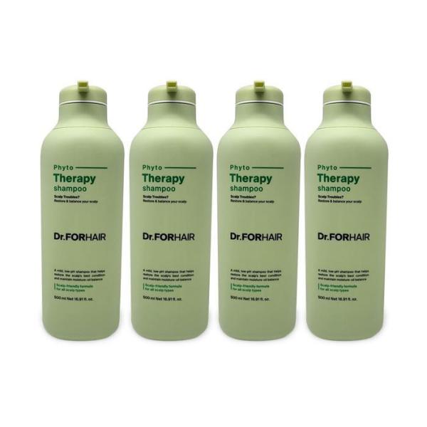 ドクターフォーヘア フィトセラピー 頭皮シャンプー 500ml 4個 Ss (贈呈品なくなり次第贈呈終了)