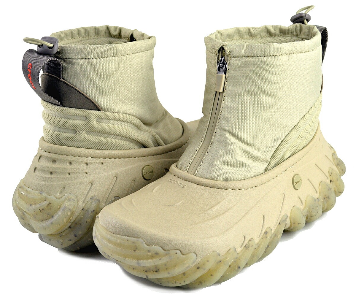 エコー ブーツ ゼット シールド モス レイン ブーツ 耐水 防水 ベージュ 210315-0lj