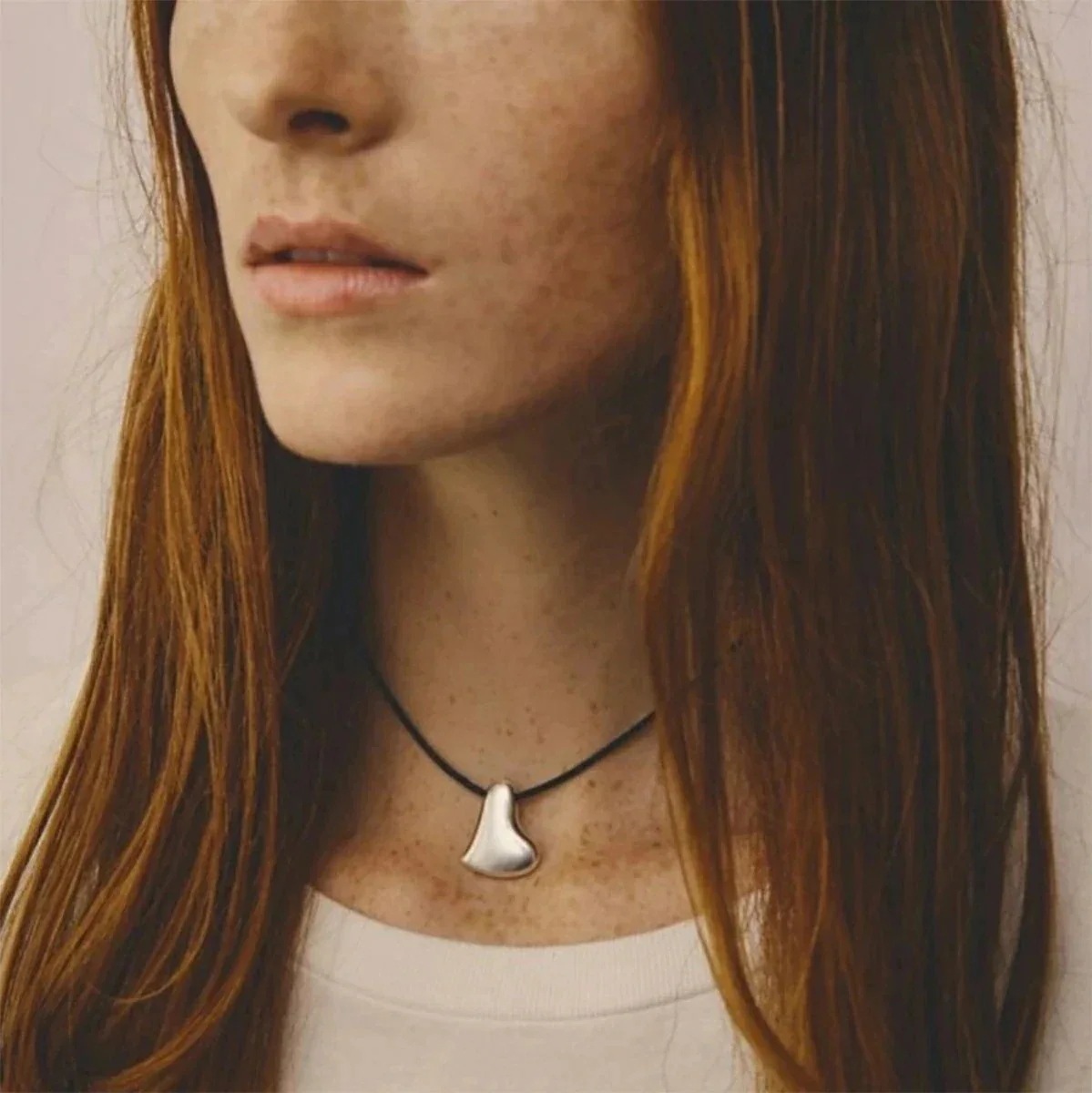 LAPUIS ラピュイ ネックレス Heart cord necklace 245-220118 レディース ペンダント チョーカー ハート アクセサリー si 【mega】