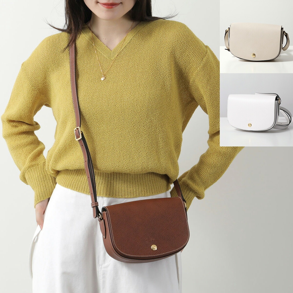 Longchamp ロンシャン ショルダーバッグ Epure エピュレ Crossbody bag S 10253 HYZ レディース クロスボディ レザー 鞄 カラー5色 10253HYZ001