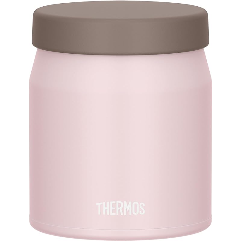 【食洗機対応モデル】 サーモス 真空断熱スープジャー 300ml ソフトピンク 洗いやすさを追求したパッキン一体構造 まる洗ユニット 洗うパーツ3つでお手入れ簡単 保温保冷 JEF-300 SFPK
