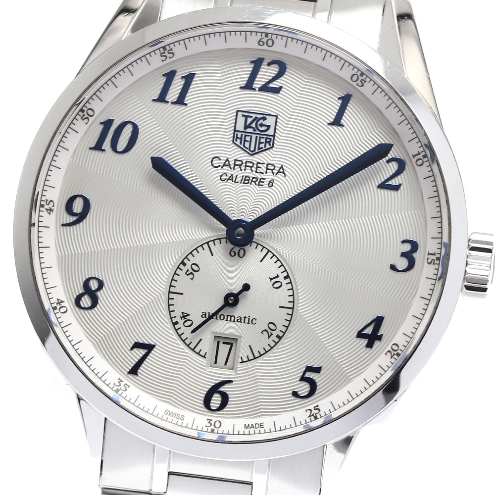 タグホイヤー TAG HEUER WAS2111 カレラ ヘリテージ デイト キャリバー6 自動巻き メンズ _900059【中古】