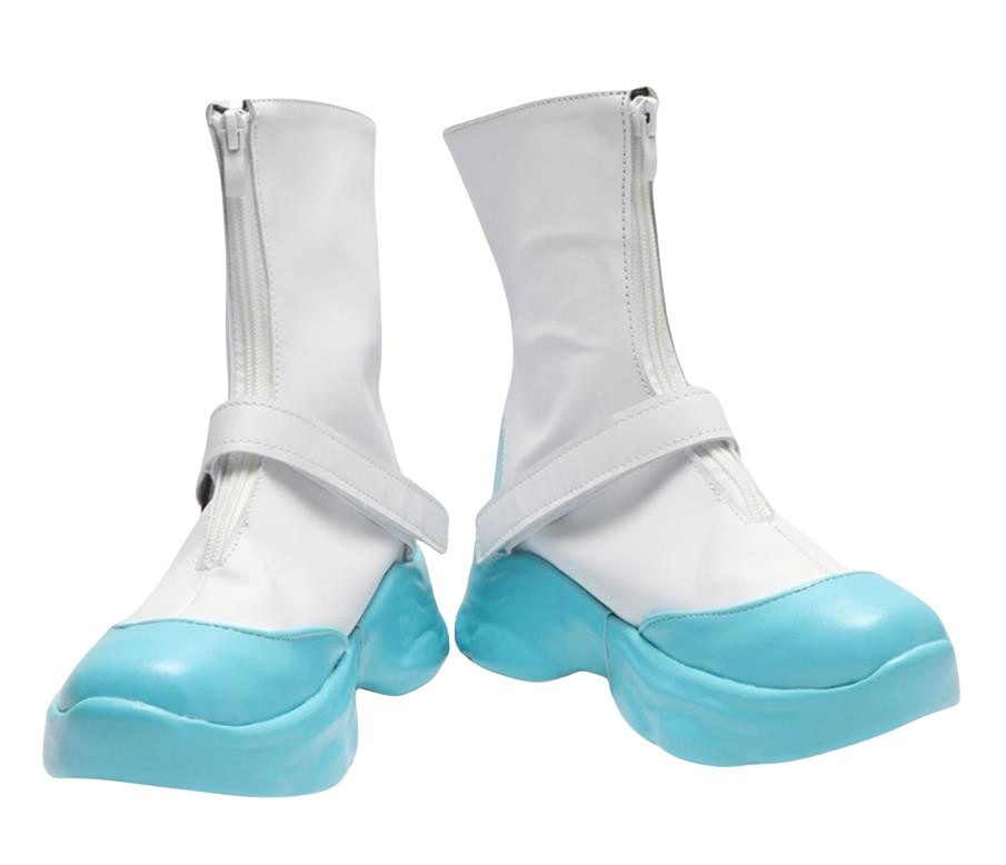 コスプレ靴 Vocaloid Miku 初音 ミク はつね ブーツ 下駄 シューズ 長靴 コスプレ クリスマス ハロウィン