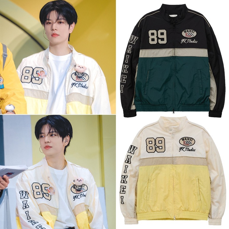 Stray Kids スンミン着用 カラーブロック レーシング トラック ジャケット 13,590円