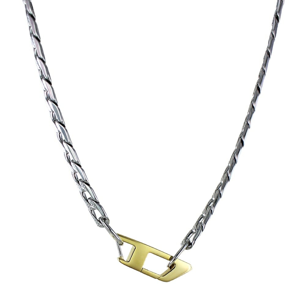 ディーゼル ネックレス メンズ ブランド チェーンネックレス おしゃれ シンプル メンズアクセサリー 大人 おすすめ 男性 プレゼント 20代　30代 記念日 誕生日 クリスマス Diesel ポイン