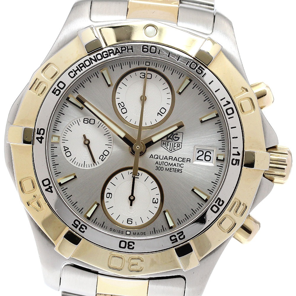 タグホイヤー TAG HEUER CAF2120 アクアレーサー デイト クロノグラフ 自動巻き メンズ _945489【中古】