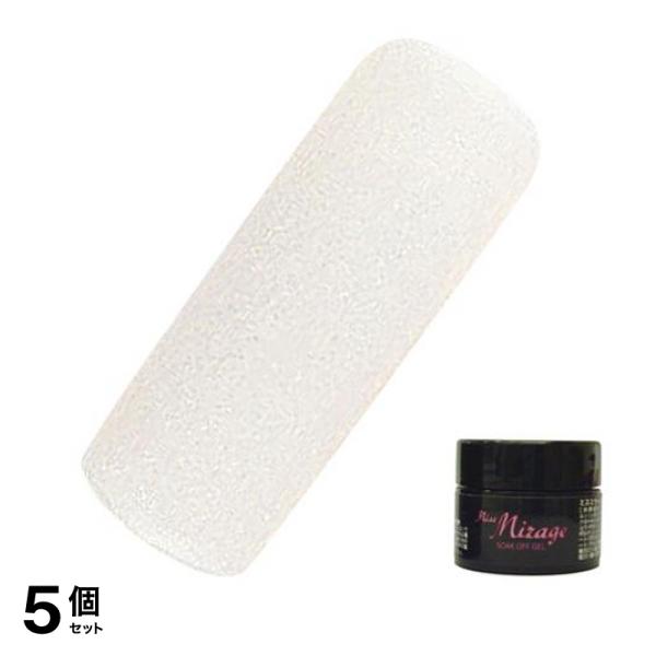 Miss Mirage(ミスミラージュ) ソークオフジェル パールオーロラ ホワイト R2 5g 5個セット
