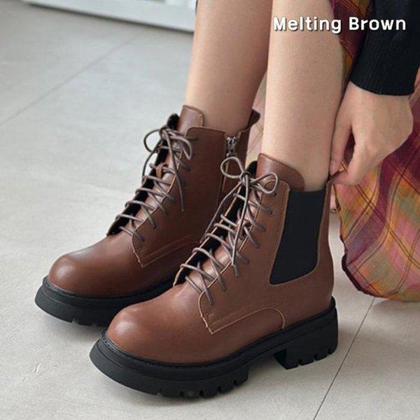 女性チェルシーウォーカー 背が高くなるウォーカーブーツ MT21