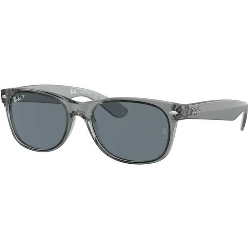 レイバン　Ray-Ban サングラス NEW WAYFARER RB2132F 64503R 55mm トランスペアレントグレー/ダークブルーポラライズド　RB2132F_64503R55