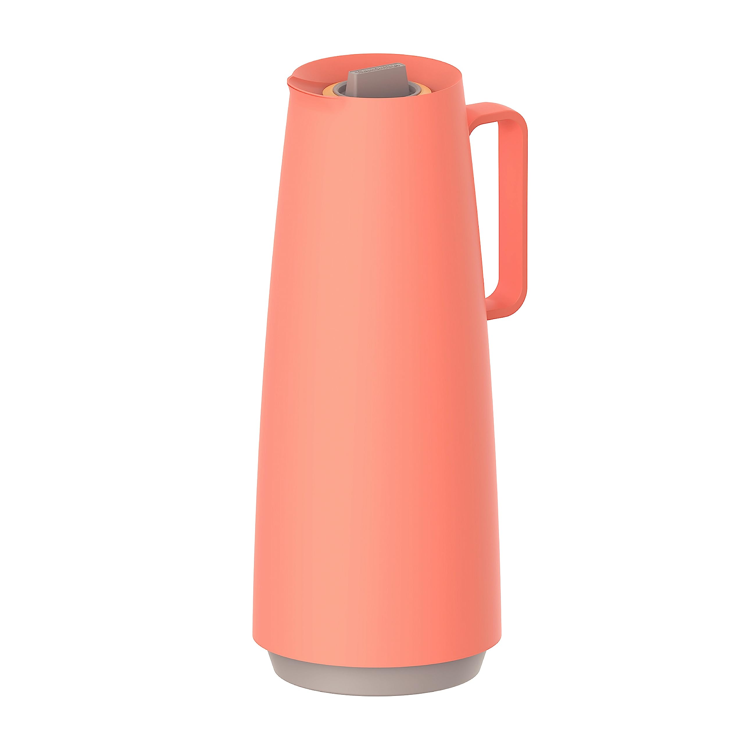 トラモンティーナ 保温&保冷 卓上ポット サーマルカラフェ 容量1L コーラル 魔法瓶 水筒 おしゃれ 軽量 保温力 24時間 持続 大容量 ブラジル製 61636/101 TRAMONTINA